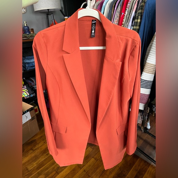 IL CICERONE Jackets & Blazers - Chic Il Cicerone Burnt Orange Blazer
